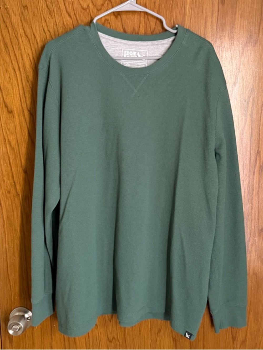Eddie Bauer Men's Crewneck Sweater - Forest Green